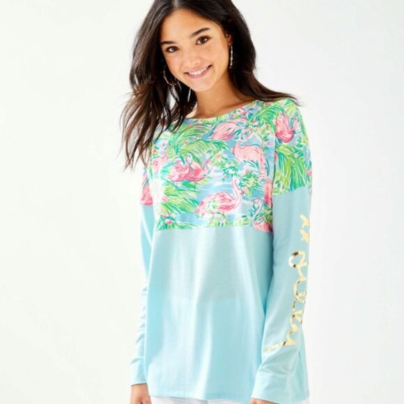 Lilly Pulitzer Tops - Lilly Pulitzer Long Sleeve Finn Top